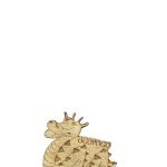 OGOPOGO Wood Magnet