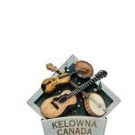 Music Wood Magnet