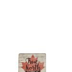 Maple Leaf Wood Magnet