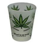 Hemp Leaves Shot Glass