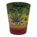 High From Kelowna Shot Glass