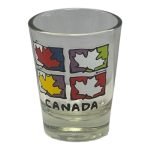 Maple Leaves Shot Glass