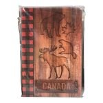 Bear, Moose, Beaver & Maple Leaf Notebook