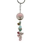 Chipstone & Resin art Keychain